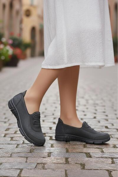 Oksit Prf 04 Women's Lightweight Walking Shoes Flexible Knitted Upper Memmory...