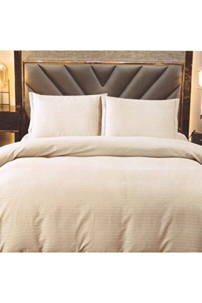 OEM Damask Bed Linen, Cream, for Double Bed, 4 Pieces, 240x250cm