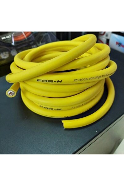 X-BASS Xb-4Cca 4Ga Profesyonel Kalın Oto Amfi Kablosu 5 Metre