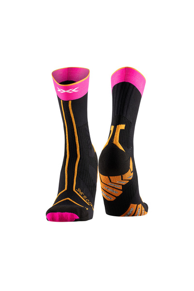X Bionic Socks Unisex X-BIONIC Trailrun Terraskin Expert Crew X Black-Fluo Pi...