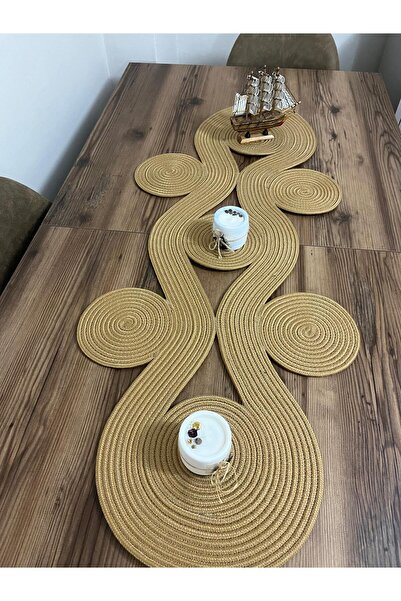 naylişhome Set de servicii americane Runner, set de servicii pentru mâncare, ...