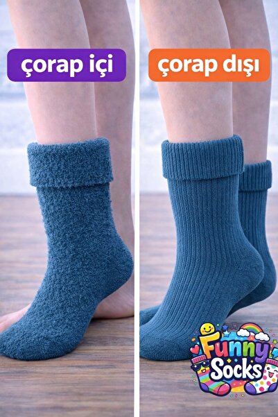Funnysocksonline Merino Yünlü Termal Kışlık Çorap – Üst Düzey Sıcaklık & Konfor