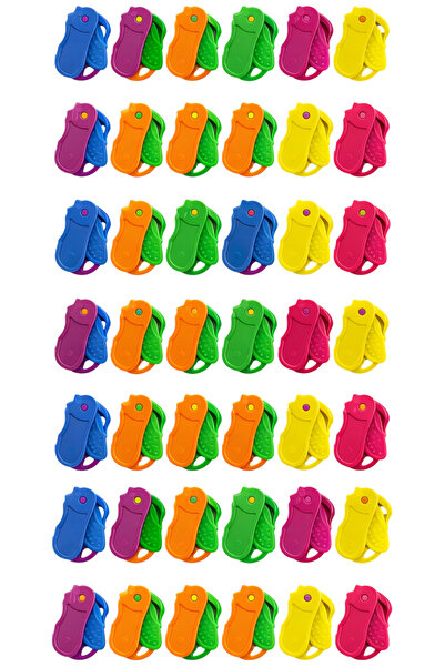 Mager Uğur Böceği Çarklı Taso Disk Atar Fırfır Topaç – 42’li Paket - Videolu