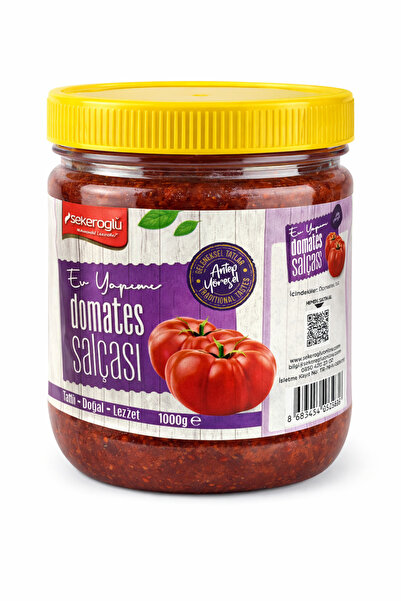 Şekeroğlu Domates Salçası 1 kg | Ev Yapımı Kıvamında Katkısız