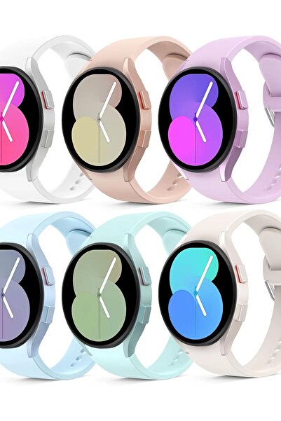 Dotail Set de 6 curele din silicon pentru Samsung Galaxy Watch 7/FE/6/5/4/5 P...