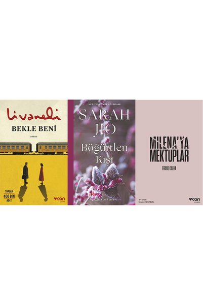 CAN Bekle Beni + Böğürtlen Kışı + Milena'ya Mektuplar 3 Book Set