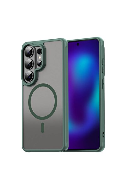 Techsuit Husa Samsung Galaxy S26 Ultra HaloFrost Magsafe verde