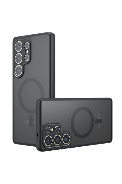 Techsuit Case Samsung Galaxy S25 Ultra PureFrost MagSafe Frosted Black