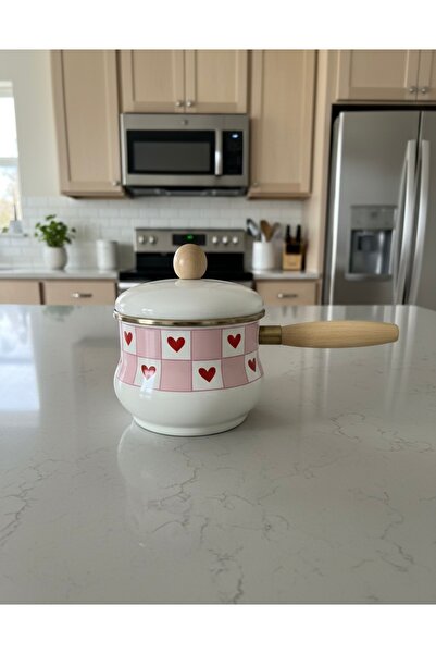 EmayeBurada Emaye Sütlük & Sosluk & Yumurta Haşlama Tenceresi Mini