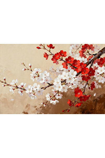 VeliumCraft Canvas Painting Sakura Blossom 3, 120 x 80 cm, nature, landscape,...