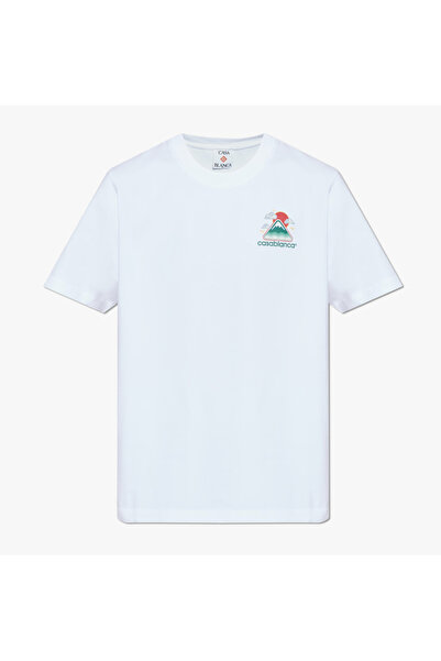 CASABLANCA Montagne Ondulee Short Sleeve Regular Fit Tshirt