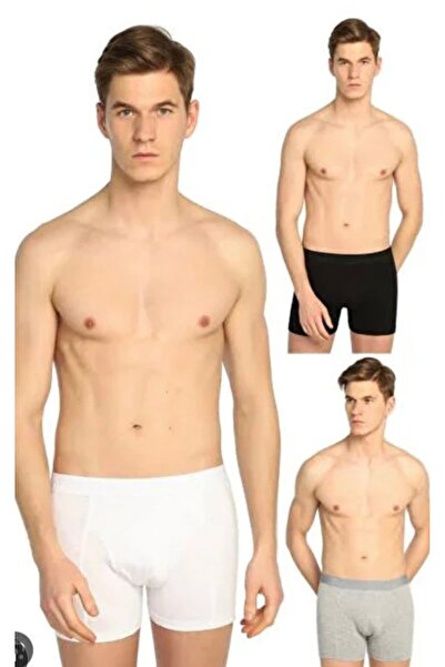 Tutku Bărbați elastan boxeri 3buc.