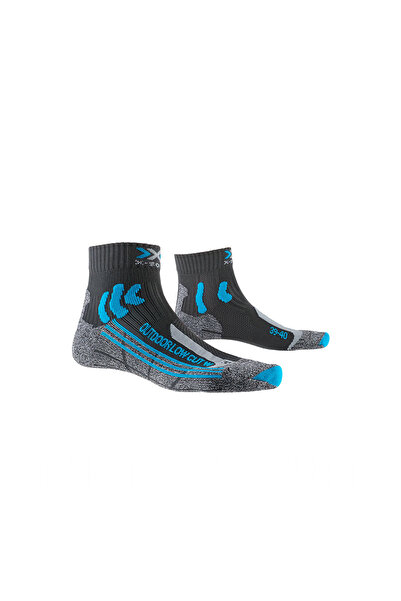 X Bionic TREK OUTDOOR LOW CUT SOCKS WMN ANTHRACITE/TURQUOISE
