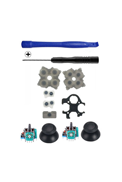 POPKONSOL PS5 Versiyon 3 Analog Motor Topuz İç Lastik Tornavida Ayırıcı Tamir...