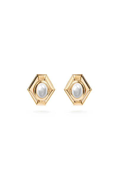 Charmist Steel Agata Earrings