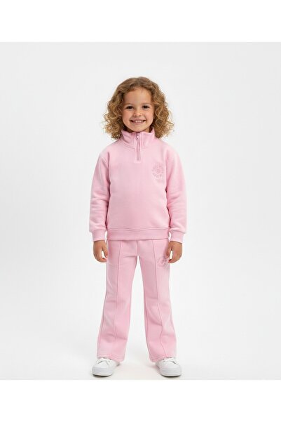 Kyex PREMIUM devojčin komplet od Pamuk dela u nježno ružičastoj boji, mekana ...