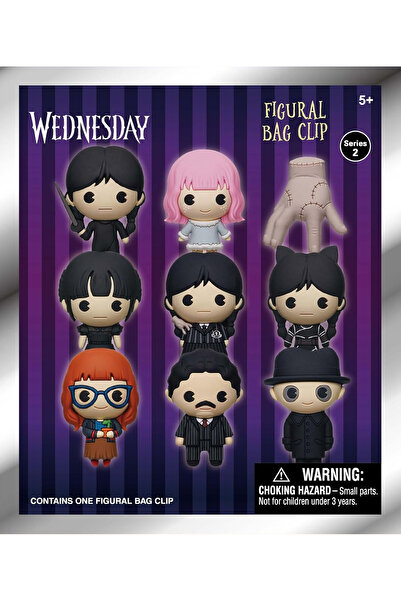 WEDNESDAY Bag Clip Çanta Charmı Figürlü