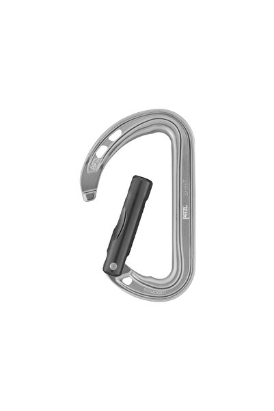 PETZL Carabiner Spirit Straight Gate Gray M061Aa00