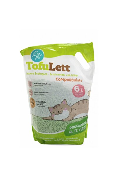 Leo Pet Toffu Lett cu ceai verde, 6 L