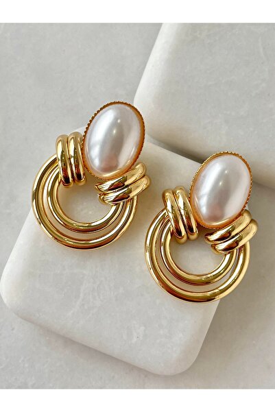 Charmist Çelik Mng Pearl Roda Earrings