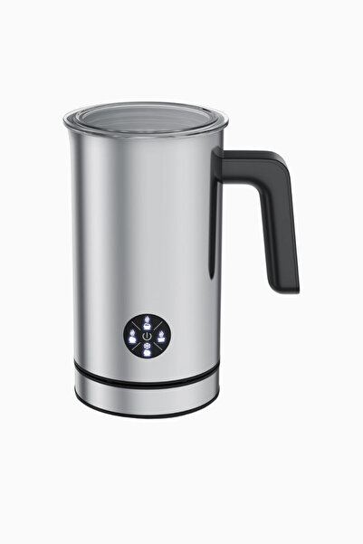 Arendo 4’ü 1 Arada Elektrikli Süt Köpürtücü, Çift Duvarlı Paslanmaz Çelik Göv...