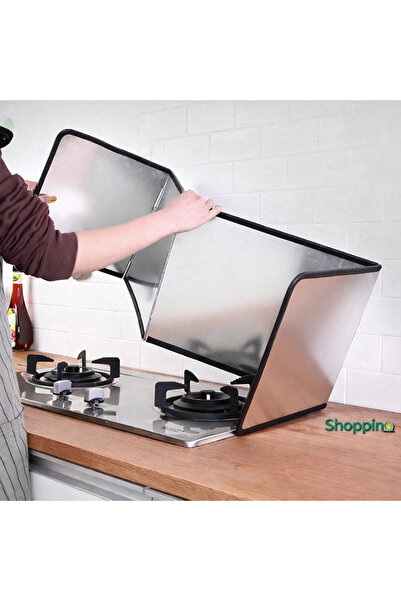 SHOPPINO Protectie de aragaz anti-stropi din aluminiu SHOPPINO, pliabila