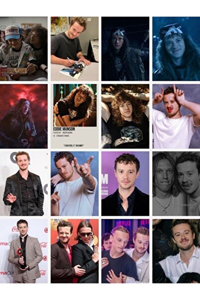 TİWO DİJİTAL STRANGER THİNGS EDDİE MUNSON- JOSEPH QUİNN TEMALI YÜKSEK KALİTE ...