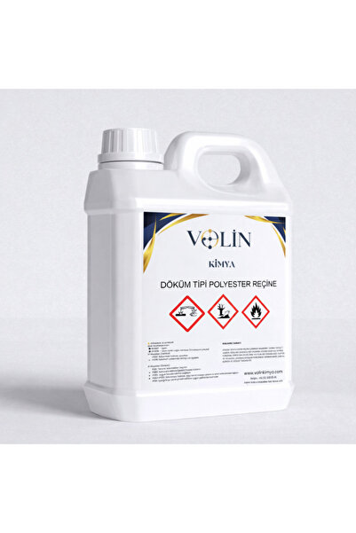 VOLIN Polyester Reçine Döküm Tipi 5 KG Mek ve Kobalt hediyeli