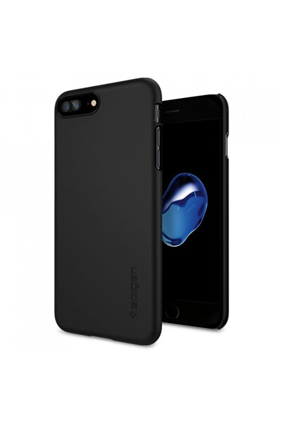 Spigen Husa Iphone 7 Plus/Iphone 8 Plus -Spigen Thin Fit - Black