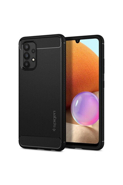 Spigen Husa Samsung Galaxy A72 4G/ 5G - Rugged Armor -Neagra