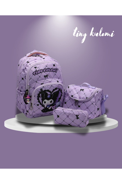 Tiny Kulomi Primary School Children's Backpack Kuromi Girls First School Back...