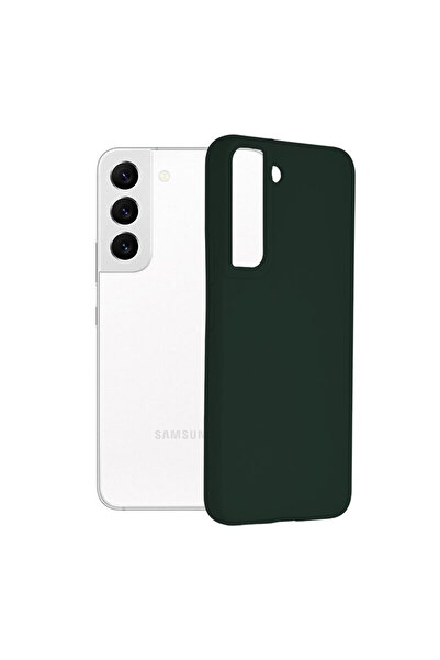 Techsuit Husa Samsung Galaxy S22 Soft Edge Silicone dark green