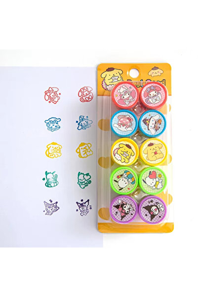Miniso Other 10pcs stamp Kuromi Happy Birthday Party Favors Decorations Table...