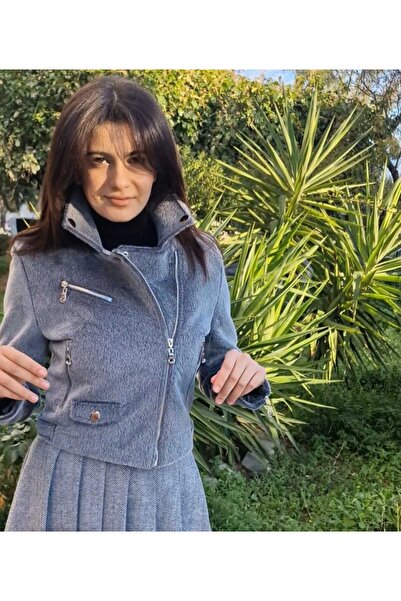 Minası Butik APOLETLİ BİKER MONT