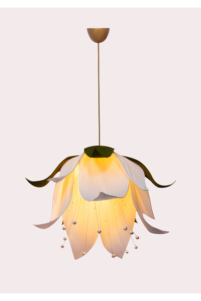 Lilyna Design Tulip Sarkıt Avize- Yatak Odası ve Salon İçin Şık Aydınlatma