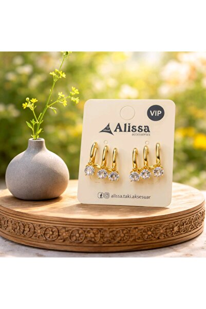 XUPING JEWELRY ALİSSA VİP XUPİNG KÜPE 14K GOLD KARARMAZ ALERJİ YAPMAZ