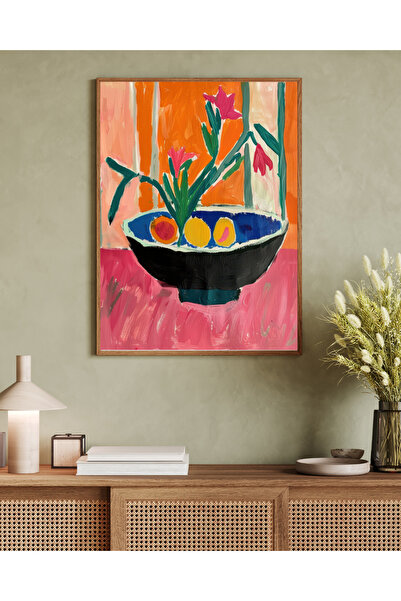 woodhomeworks Tablou decorativ pentru birou, dintr-o singură piesă, seria Mat...