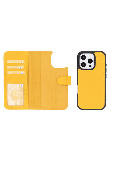 buğrahayalin حافظة محفظة مصنوعة يدويًا من الجلد الأصلي متوافقة مع هاتف iPhone...