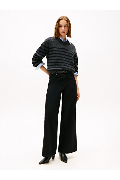Tommy Hilfiger DNM BLACK 70's WIDE LEG HW
