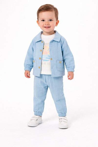 Bontino 3-Piece Holiday Muslin Set for Children