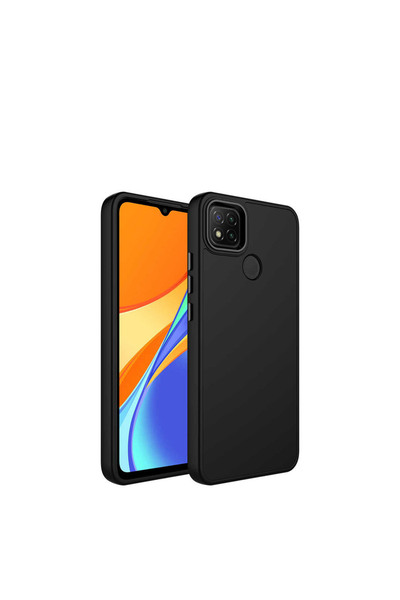 bewn Redmi 9C Uyumlu Siyah Lansman İçi Kadife Telefon Kılıfı