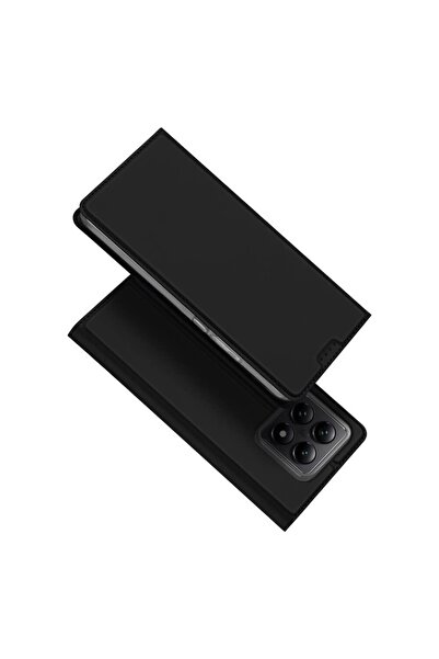 Dux Ducis Θήκη Xiaomi 14T Skin Pro Bookcase Μαύρο