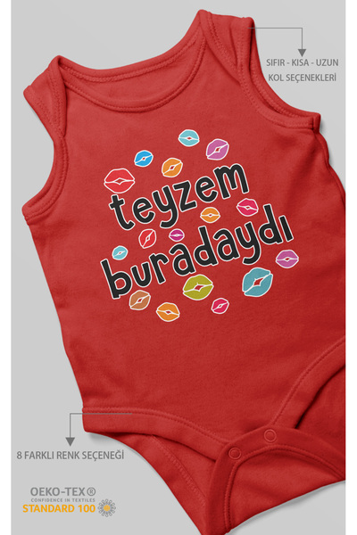 MorivoKids My Aunt Was Here Printed Baby Bodysuit – Snap Fastener Bodysuit | ...