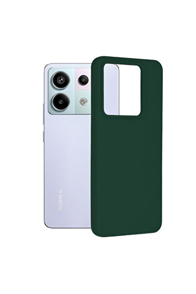 Techsuit Husa Xiaomi Redmi Note 13 Pro Soft Edge Silicon verde inchis