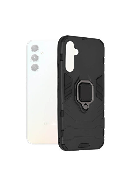 Techsuit Samsung Galaxy A34 Silicone Shield Case Black