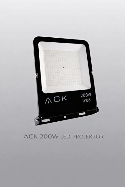 ACK 200W LED Projektör Günışığı 3000K | IP66 | 22000 lm