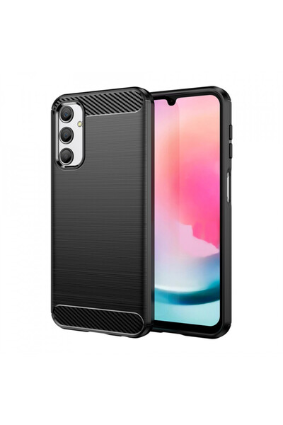 Techsuit Husa Samsung Galaxy A15 - Carbon Series-Black