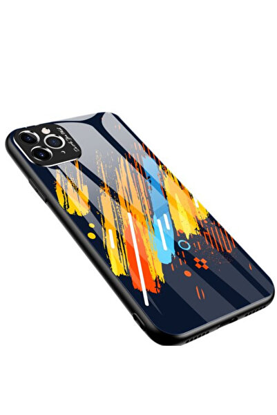 Techsuit Husa Iphone 11 PRO MAX -Color Glass-cu sticla securizata- pattern 5