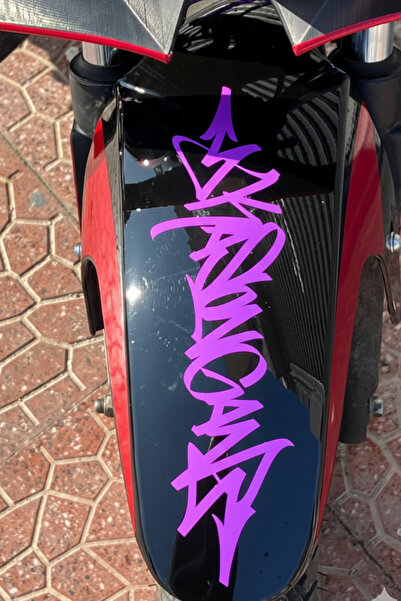 Banxtre Graffiti Sticker Compatible with Motorcycle Fenders and Fairings (30cm)