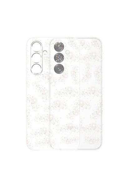 Techsuit Samsung Galaxy S25 SparkleSkin прозрачен калъф с брокат